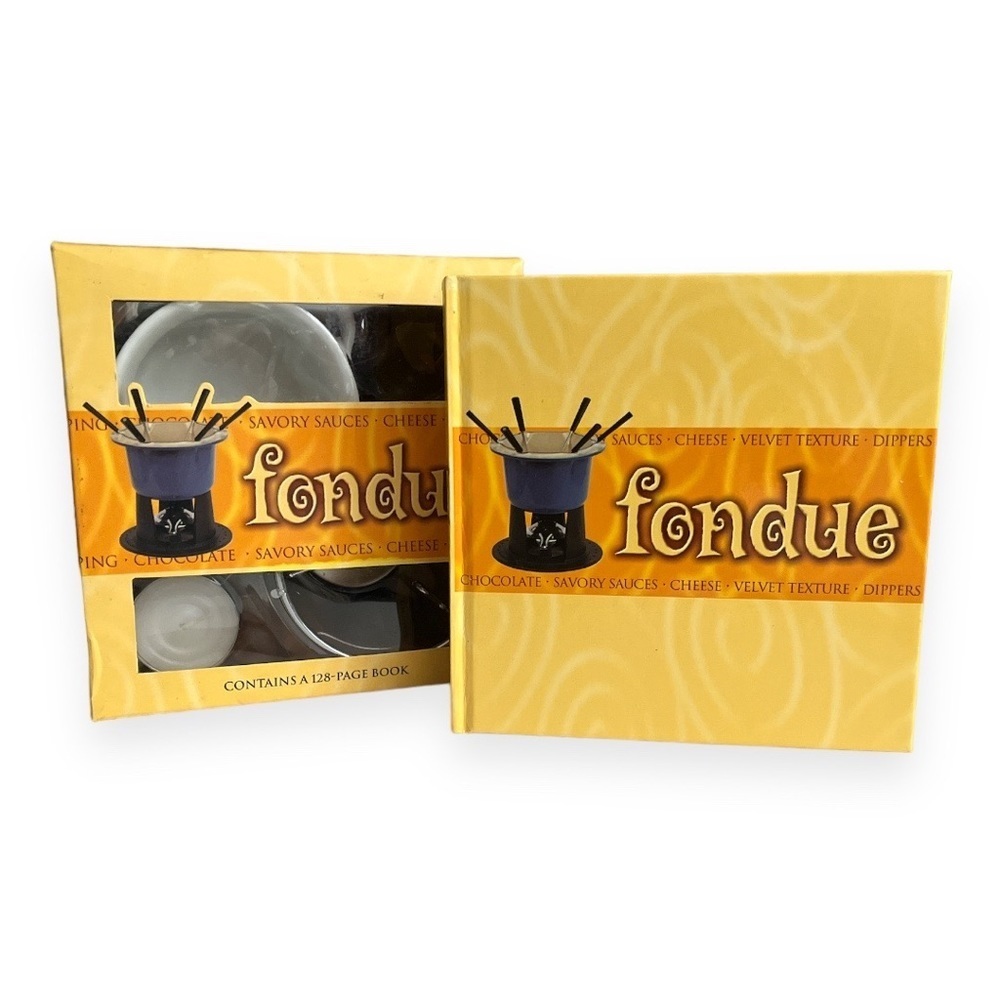 Top That Fondue Set with 128 Page Book‎